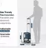 Travely Premium 4-Rollen-Trolley 45 cm deep sea blue
