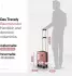 Travely Premium 4-Rollen-Trolley 45 cm