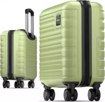 Travely Premium 4-Rollen-Trolley 45 cm fog green
