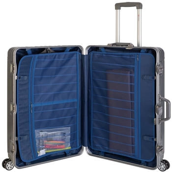 Travelhouse 4-Rollen-Trolley Set 55/75 cm (T1169) black – Travelhouse 4-Rollen-Trolley Set 55/75 cm (T1169) black für stilvolles Reisen