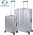 silber: Travelhouse 4-Rollen-Trolley Set 55/75 cm (T1169)