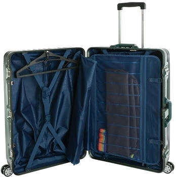 Travelhouse 4-Rollen-Trolley Set 55/75 cm (T1169) green – Mühelose Mobilität auf jedem Untergrund
