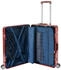 Travelhouse 4-Rollen-Trolley Set 55/65 cm (T1169) red