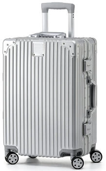 KOFA Geneva 4-Rollen-Trolley 55 cm silver