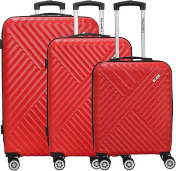 Paradise by CHECK.IN Kingston 4-Rollen-Trolley Set 55/67/77 cm red
