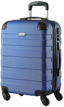 Monzana Essential 4-Rollen-Trolley 65 cm blue