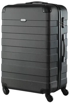 Monzana Essential 4-Rollen-Trolley 75 cm black