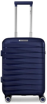 Franky London 4-Rollen-Trolley 55 cm (FRA12357) dark blue