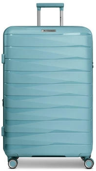 Franky London 4-Rollen-Trolley 74 cm (FRA12359) mint green