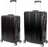 schwarz: Travelhouse 4-Rollen-Trolley Set 65/75 cm (T1169)