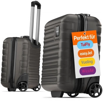 Travely Premium 2-Rollen-Trolley 40 cm (TY-HG-432) moonstone grey