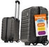 Travely Premium 2-Rollen-Trolley 40 cm (TY-HG-432)
