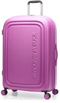 Mandarina Duck Logoduck+ 4-Rollen-Trolley 75 cm (P10SZV33) orchid
