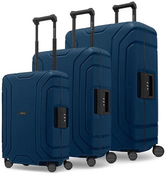 REDOLZ Essentials 15 4-Rollen-Trolley Set 3-teilig (RD12393) navy blue