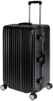 Travelhouse London Sports Trunk 4-Rollen-Trolley 75 cm black