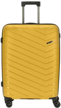 CHECK.IN Orlando 4-Rollen-Trolley 67 cm yellow