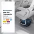 Travely Premium 2-Rollen-Trolley 40 cm (TY-HG-432) deep sea blue