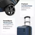 Travely Premium 2-Rollen-Trolley 40 cm (TY-HG-432) deep sea blue