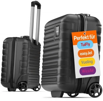 Travely Premium 2-Rollen-Trolley 40 cm (TY-HG-432) night black
