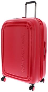 Mandarina Duck Logoduck+ 4-Rollen-Trolley 75 cm (P10SZV33) cherry tomato