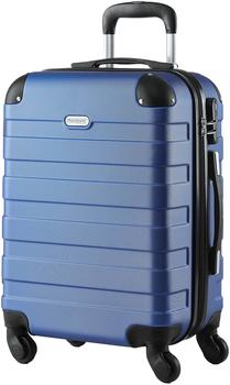Monzana Essential 4-Rollen-Trolley 75 cm blue
