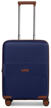 Farmhood Eco Edition 02 4 roulettes Trolley de cabine 55 cm avec soufflet d'extension (FH03006-02) bleu