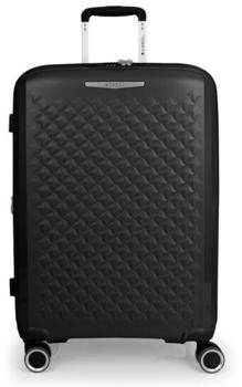 Gabol Queens 4 roulettes Trolley M 64,5 cm avec soufflet d'extension (125046_001) noir