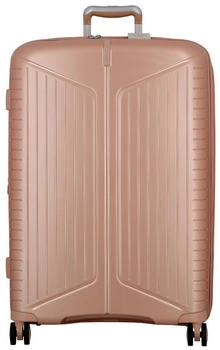 JUMP Evae 4 roulettes Trolley 76 cm avec soufflet d'extension (EV28-ROSEPALE) rose