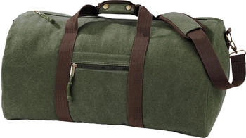 Quadra Vintage Canvas Holdall Duffle 45L