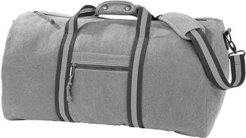 Quadra Vintage Canvas Holdall Duffle 45L light grey