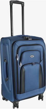 Home4Living Santorini 4-Rollen-Trolley 68 x 42 x 27 cm blue