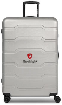 Tonino Lamborghini Bologna 4-Rollen-Trolley 77 cm silver