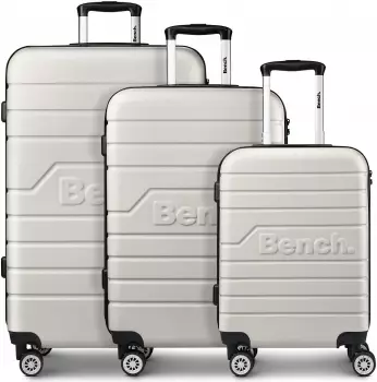 Bench Seattle 4-Rollen-Trolley Set 55/69/79 cm (82112) stone grey