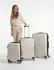 Bench Seattle 4-Rollen-Trolley Set 55/69/79 cm (82112) stone grey