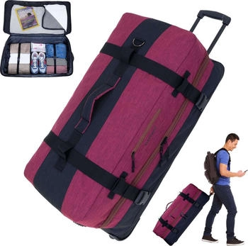 Elephant Reisetasche mit Rollen 82 cm (13032) bordeaux