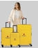 Tonino Lamborghini Bologna 4-Rollen-Trolley Set 53/67/77 cm yellow