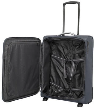 Travelite Jetpack 2-Rollen-Trolley 55 cm (090221) anthracite – Durchdachtes Design für maximale Flexibilität
