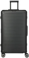 travelite Hartschalen-Trolley "NEXT Trunk Reisekoffer Aluminium" 100 l 4 Rollen