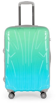 Suitline S1 4-Rollen-Trolley 66 cm neon red yellow
