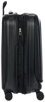 Bric's Milano Taormina 4-Rollen-Trolley 55 cm (BAH08450) black – Durchdachte Organisation für stressfreies Reisen