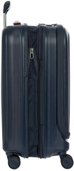 Bric's Milano Taormina 4-Rollen-Trolley 55 cm (BAH08450) blue – Maximale Flexibilität durch clevere Ausstattung