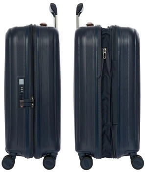 Bric's Milano Taormina 4-Rollen-Trolley 55 cm (BAH08451) blue – Maximale Flexibilität durch clevere Ausstattung
