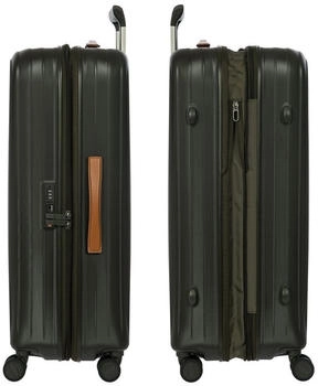 Bric's Milano Taormina 4-Rollen-Trolley 75 cm (BAH08453) olive – Mühelose Mobilität dank innovativer Rollentechnologie