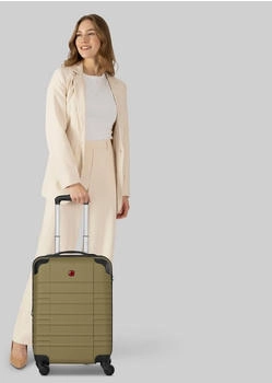 Wenger Amplar Evo 4-Rollen-Trolley 53 cm olive – Wenger Amplar Evo 4-Rollen-Trolley 53 cm olive - Ihr robuster Reisebegleiter