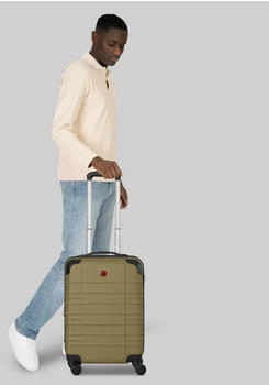 Wenger Amplar Evo 4-Rollen-Trolley 53 cm olive – Mühelose Mobilität auf allen Wegen
