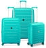 mint green: Modo by Roncato Starlight 3.0 4-Rollen-Trolley Set 55/66/75 cm (423450)