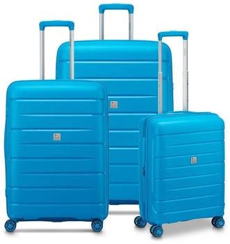 Modo by Roncato Starlight 3.0 4-Rollen-Trolley Set 55/66/75 cm (423450) turquoise