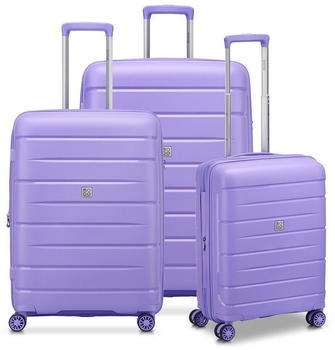 Modo by Roncato Starlight 3.0 4-Rollen-Trolley Set 55/66/75 cm (423450) lavander