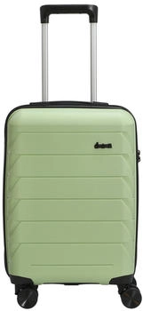 d & n Travel Line 4100 4-Rollen-Trolley 54 cm lime green