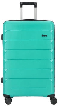 d & n Travel Line 4100 4-Rollen-Trolley 74 cm petrol